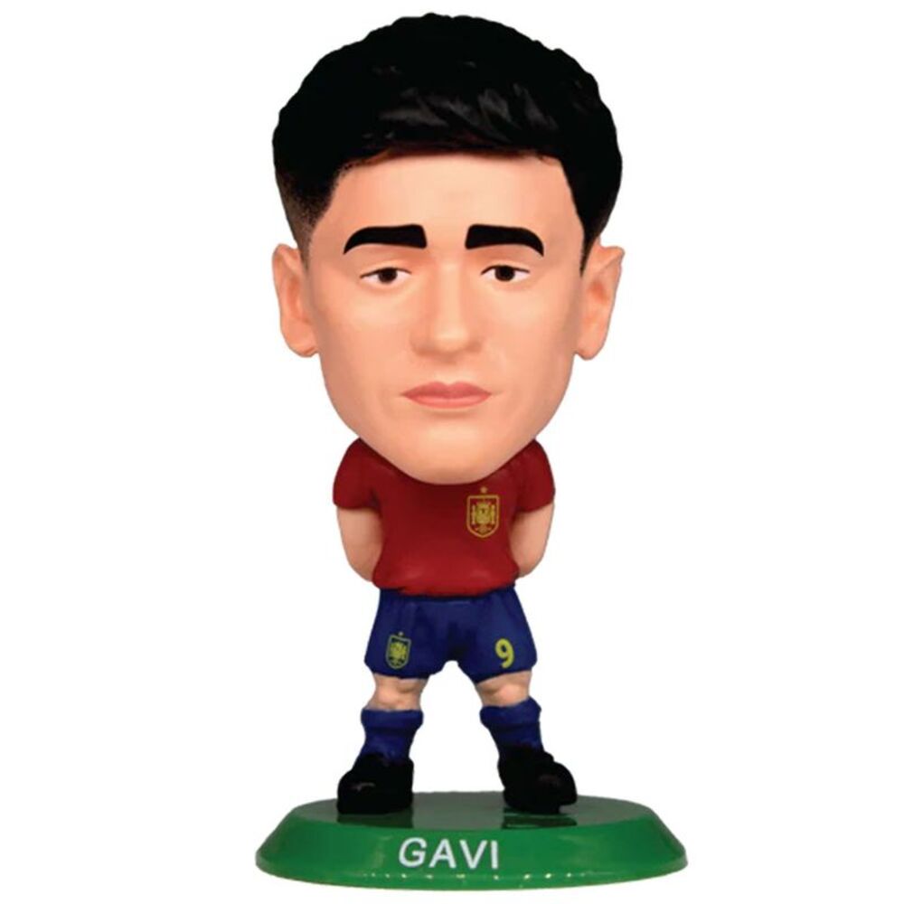 Spain Gavi SoccerStarz Football Figurine / Multicolored